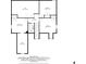 Detailed floor plan showcases layout, room dimensions, and attic space at 81 Richmond Way, Villa Rica, GA 30180