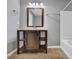 Bathroom featuring vanity with storage and a shower/tub combo at 1649 Southgate Mill Nw Dr, Duluth, GA 30096