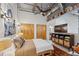 Contemporary bedroom features bright lighting, closet, and ceiling fan at 195 Arizona Ne Ave # 197, Atlanta, GA 30307