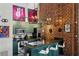 Charming kitchen boasts stainless steel appliances, exposed brick, and a breakfast bar for casual dining at 195 Arizona Ne Ave # 197, Atlanta, GA 30307