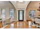 Bright and airy foyer with hardwood floors and high ceilings at 306 Mill Rdg, Canton, GA 30114