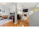 Spacious living room with hardwood floors, fireplace, and plenty of natural light at 1612 Silver Oak Dr, Austell, GA 30106