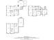 Comprehensive floor plan showcasing layout of all three floors, including room dimensions at 3525 Stone Cliff Way, Woodstock, GA 30189