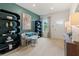 Stylish living room featuring hardwood floors, modern decor, and natural light at 385 Navigator Ln, Mcdonough, GA 30253