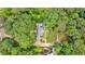 Overhead view of a sprawling estate with a pool, manicured lawns, and lush greenery at 280 Blackland Nw Rd, Atlanta, GA 30342