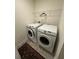 Laundry room equipped with a Samsung washer and dryer at 3378 English Elm Way, Loganville, GA 30052