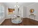 Elegant dining area with hardwood floors and plenty of natural light, perfect for entertaining at 812 Dixie Ne Ave, Atlanta, GA 30307