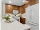 Stylish kitchen features white countertops, and stainless steel microwave at 812 Dixie Ne Ave, Atlanta, GA 30307
