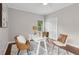 Well-lit office space features a white desk and hardwood floors at 812 Dixie Ne Ave, Atlanta, GA 30307