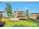 Expansive backyard with a multilevel deck and pool area at 2165 Shillings Chase Nw Dr, Kennesaw, GA 30152