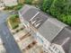 Aerial view of townhome roofs at 262 Bell Grove Ln, Suwanee, GA 30024