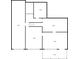 Detailed floor plan showcasing the layout of the rooms, stairs, and deck area at 5357 Harbury Cv, Suwanee, GA 30024