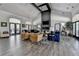 Bright, open living space with high ceilings and elegant decor create an inviting space at 5357 Harbury Cv, Suwanee, GA 30024