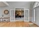 Open office area with French doors, hardwood floors and natural light at 5357 Harbury Cv, Suwanee, GA 30024