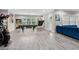 Basement showcasing a recreation area, including a pool table and space for leisure activities at 10 Nesbit Reserve Ct, Atlanta, GA 30350
