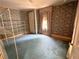 The closet features open shelving for storage, wallpaper, and a large window at 1242 Star Ne Dr, Brookhaven, GA 30319
