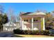 Charming two-story home with classic columns and a two-car garage in the back at 1242 Star Ne Dr, Brookhaven, GA 30319