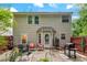 The home has a well-maintained patio that is great for entertaining at 248 Springbottom Dr, Lawrenceville, GA 30046