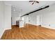 Spacious open living and kitchen area with hardwood floors and views of multiple rooms at 502 Sw Pryor Sw St # 325, Atlanta, GA 30312