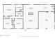 Layout of a house featuring a primary bedroom, living room, and a two-car garage at 600 River Bend Sw Cir, Smyrna, GA 30082
