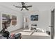 Bright home gym featuring modern exercise equipment, neutral carpet, and great lighting for a comfortable workout space at 1345 Hilltop Overlook Dr, Marietta, GA 30062