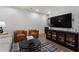 A living room featuring plush seating, stylish decor, and a modern television at 160 Chiswick Cir # 2, Alpharetta, GA 30009