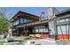 Modern restaurant exterior with unique stone accents, expansive windows and inviting outdoor seating area at 214 College Cir # 1008, Hapeville, GA 30354