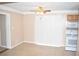 Bright dining area featuring tile floors, fan, and kitchen access at 3400 Scott Dr, Austell, GA 30106