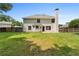 Spacious backyard featuring a well-maintained lawn and privacy fence perfect for outdoor entertaining and relaxation at 5399 Emily Cir, Ellenwood, GA 30294
