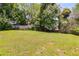 Spacious backyard with lawn and tree line at 4255 Brandy Ann Dr, Acworth, GA 30101