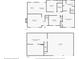 Layout of main level and basement, showcasing bedrooms, living areas, garage, and more at 4255 Brandy Ann Dr, Acworth, GA 30101