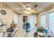 Cozy room with a ceiling fan and plenty of natural light at 4945 Penscot Way, Stone Mountain, GA 30088