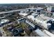 Atlanta condos offer urban living with a city view in this aerial shot of the community at 77 Krog Ne St, Atlanta, GA 30307