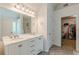Main bathroom features double vanity, and walk-in closet providing plenty of storage space at 118 Surge Stone Ln, Stockbridge, GA 30281