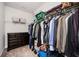 Walk-in closet with installed storage features, a dark dresser, and ample space at 2026 Forte Lane, Alpharetta, GA 30009