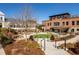 Town square with decorative landscaping and gathering areas at 2026 Forte Lane, Alpharetta, GA 30009