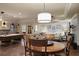 Spacious basement featuring a pool table, dining area, and cozy seating for entertainment at 515 Saint Barbaras Nw Ln, Marietta, GA 30064