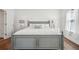Comfortable main bedroom features an upholstered bed, matching nightstands and lamps at 6838 Prelude Dr, Atlanta, GA 30328
