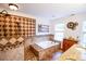 Spacious bathroom showcasing a tiled shower, soaking tub, and granite countertops at 855 Hood Rd, Fayetteville, GA 30214
