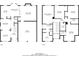 Two-story floor plan displays room dimensions and layout at 2931 Two Lake Cir, Atlanta, GA 30349