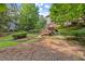 The backyard features a spacious deck and lush greenery at 2789 Brookcliff Lndg, Marietta, GA 30062