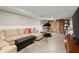 Finished basement area featuring a comfortable seating area, fitness equipment, and durable flooring at 2789 Brookcliff Lndg, Marietta, GA 30062