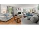Comfortable living room with a fireplace, hardwood floors, and cozy seating at 2789 Brookcliff Lndg, Marietta, GA 30062