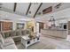 Open-concept living space with a rustic-modern design, combining cozy and functional elements at 48 Old Canton Ne Rd, Cartersville, GA 30121