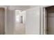A carpeted bedroom is shown through a door, with a closet on the right at 625 Compton Ln, Mcdonough, GA 30253