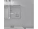 Bathroom featuring a sleek mirror and clean white tile at 6243 David Sw Ln, Mableton, GA 30126