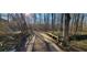 Scenic wooden bridge surrounded by lush trees at 2900 Orchard Sw Rd, Conyers, GA 30094