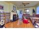 Inviting living room with hardwood floors, fireplace, and plenty of natural light at 304 Warren Se St, Atlanta, GA 30317