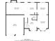 First floor plan layout with living room, kitchen, Gathering room, and garage at 3870 Golfe Links Dr, Snellville, GA 30039