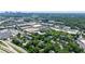 Aerial view of the community, nestled amongst trees, with easy access to highways and the city skyline at 215 Summit North Ne Dr, Atlanta, GA 30324